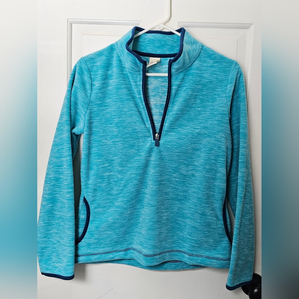 Faded Glory Teal and Navy Pullover